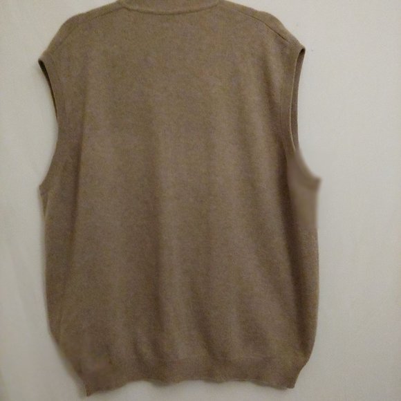 Peek & Cloppenburg Mens Pure Cashmere Taupe Full Size 56 - Picture 7 of 10